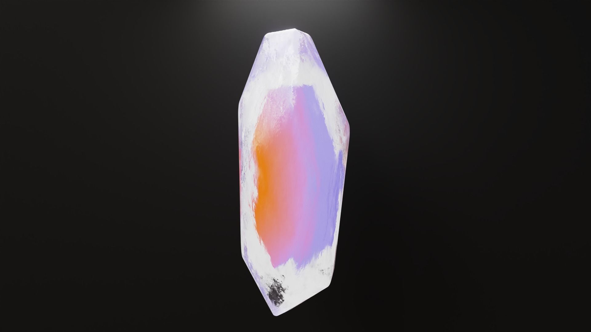 Crystal 3D model_4