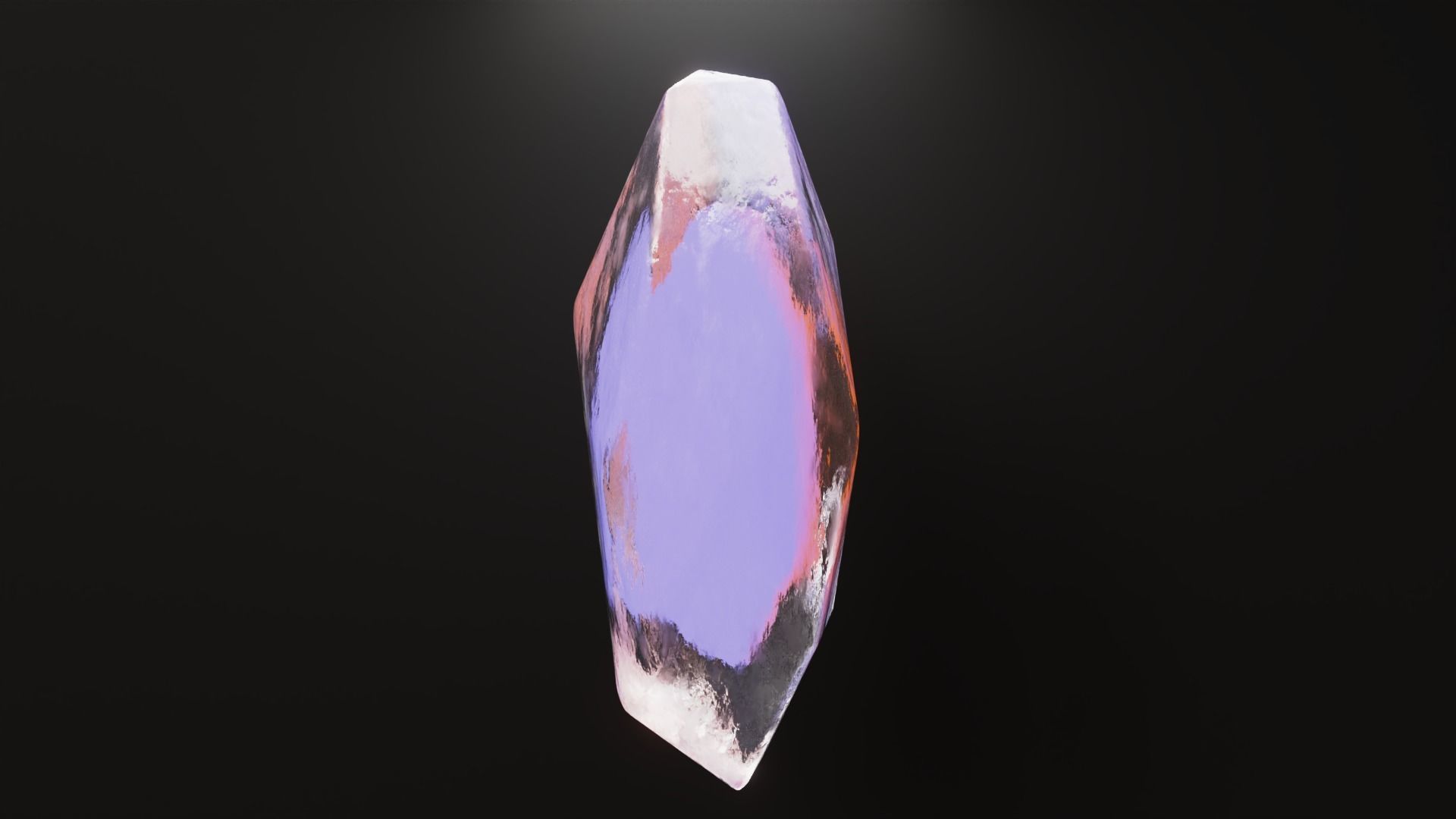 Crystal 3D model_2