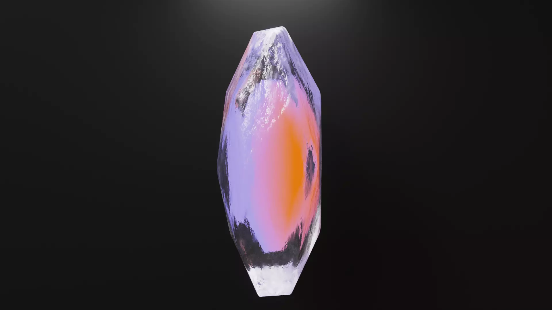 Crystal 3D model_0