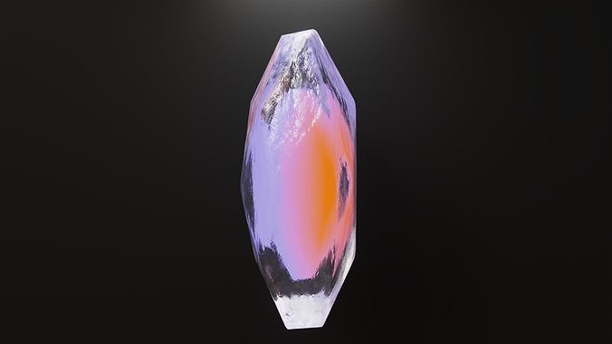 Crystal 3D model