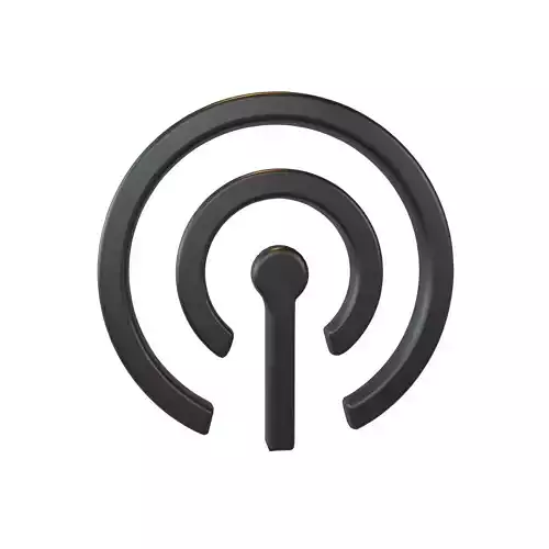 Cellular Symbol V1 001 Low-poly 3D model Cellular Symbol V1 001 Low-poly 3D model