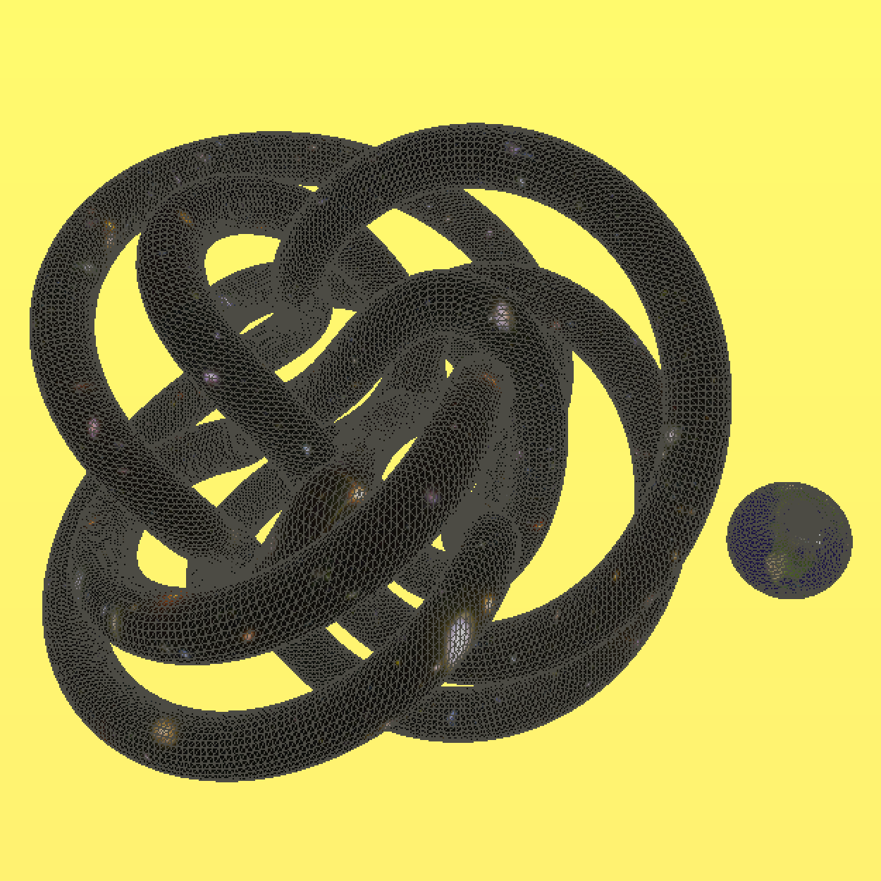 Knotted Orbit Free 3D model_2