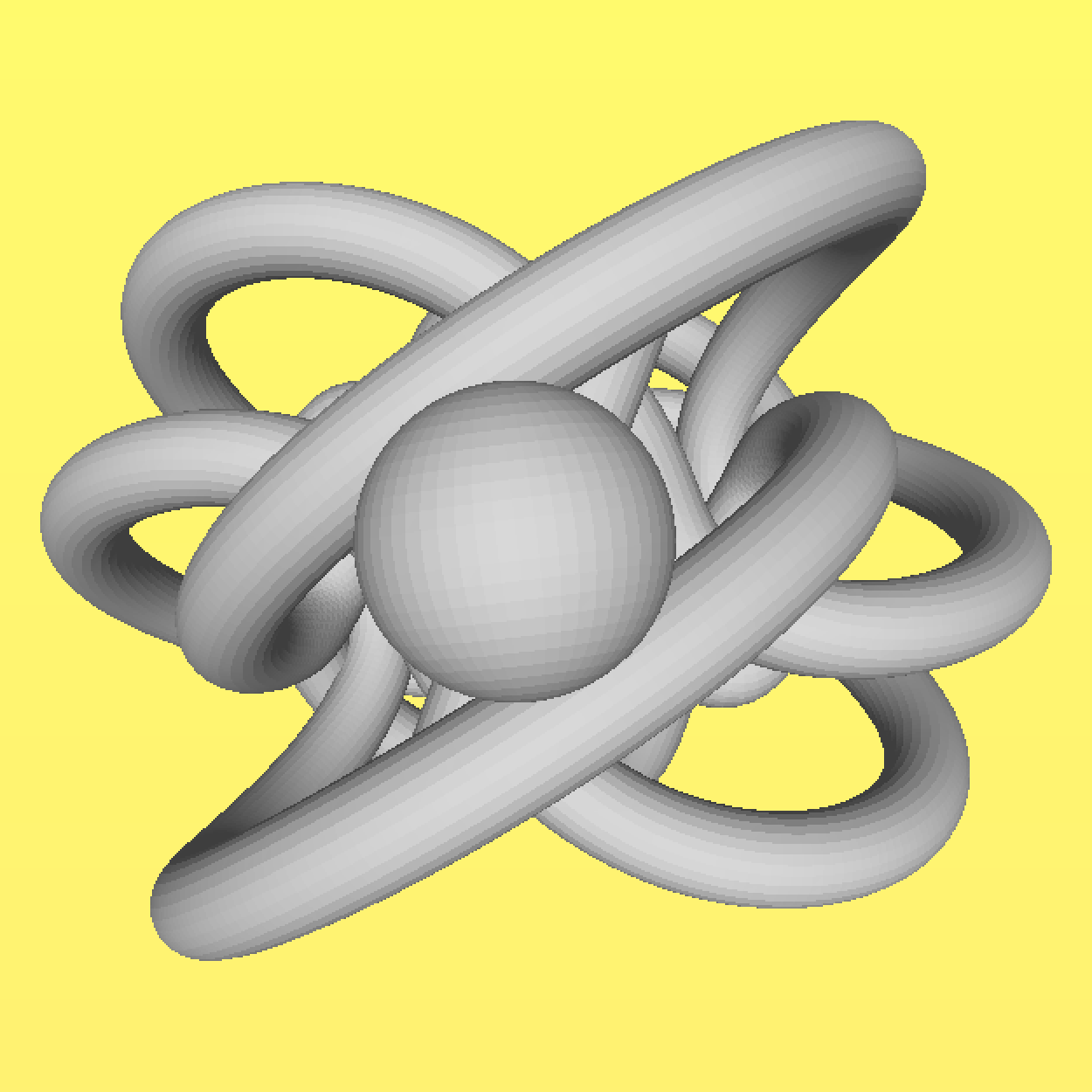 Knotted Orbit Free 3D model_4
