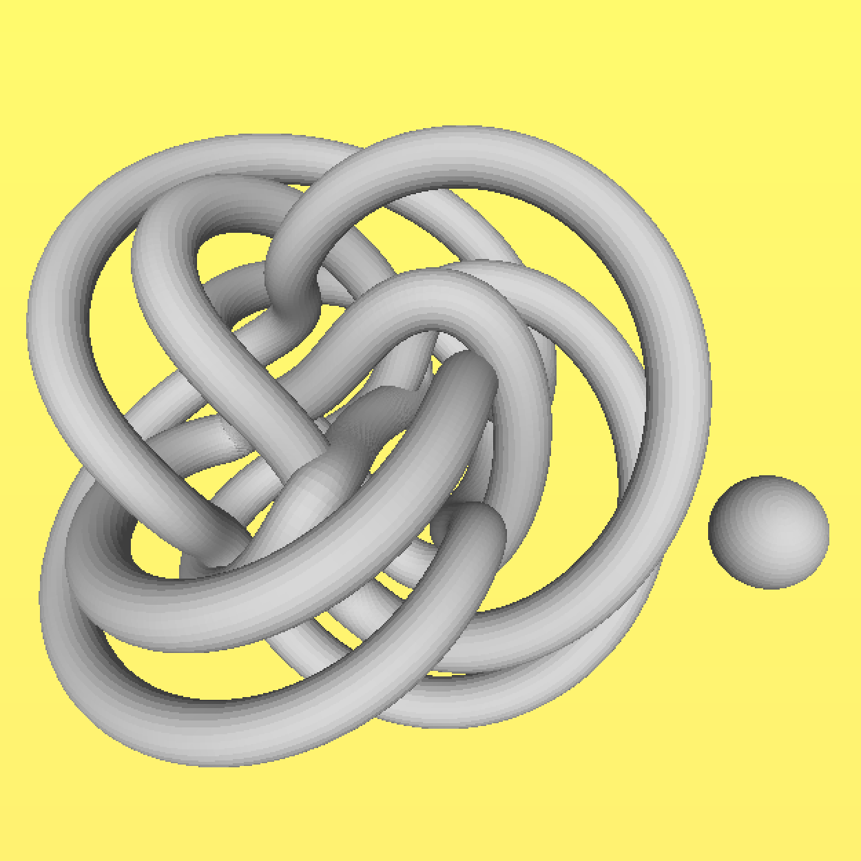 Knotted Orbit Free 3D model_1