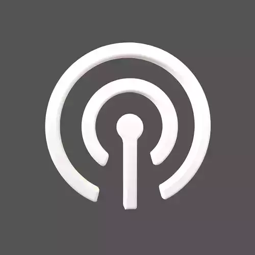 Cellular Symbol V1 002 Low-poly 3D model Cellular Symbol V1 002 Low-poly 3D model