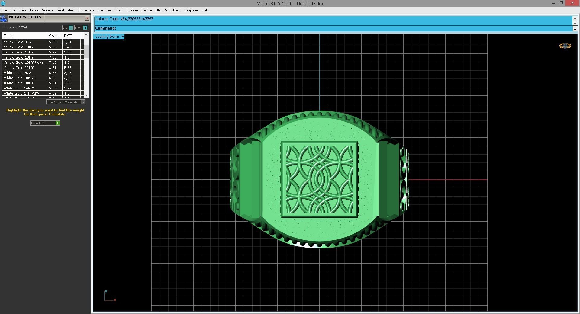 Gents Ring - Mens Ring STL READY FILES With 3DM Files 3D model 3D print model_5