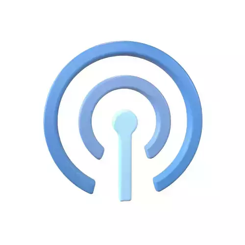 Cellular Symbol V1 003 Low-poly 3D model Cellular Symbol V1 003 Low-poly 3D model