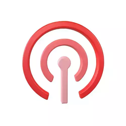 Cellular Symbol V1 004 Low-poly 3D model Cellular Symbol V1 004 Low-poly 3D model