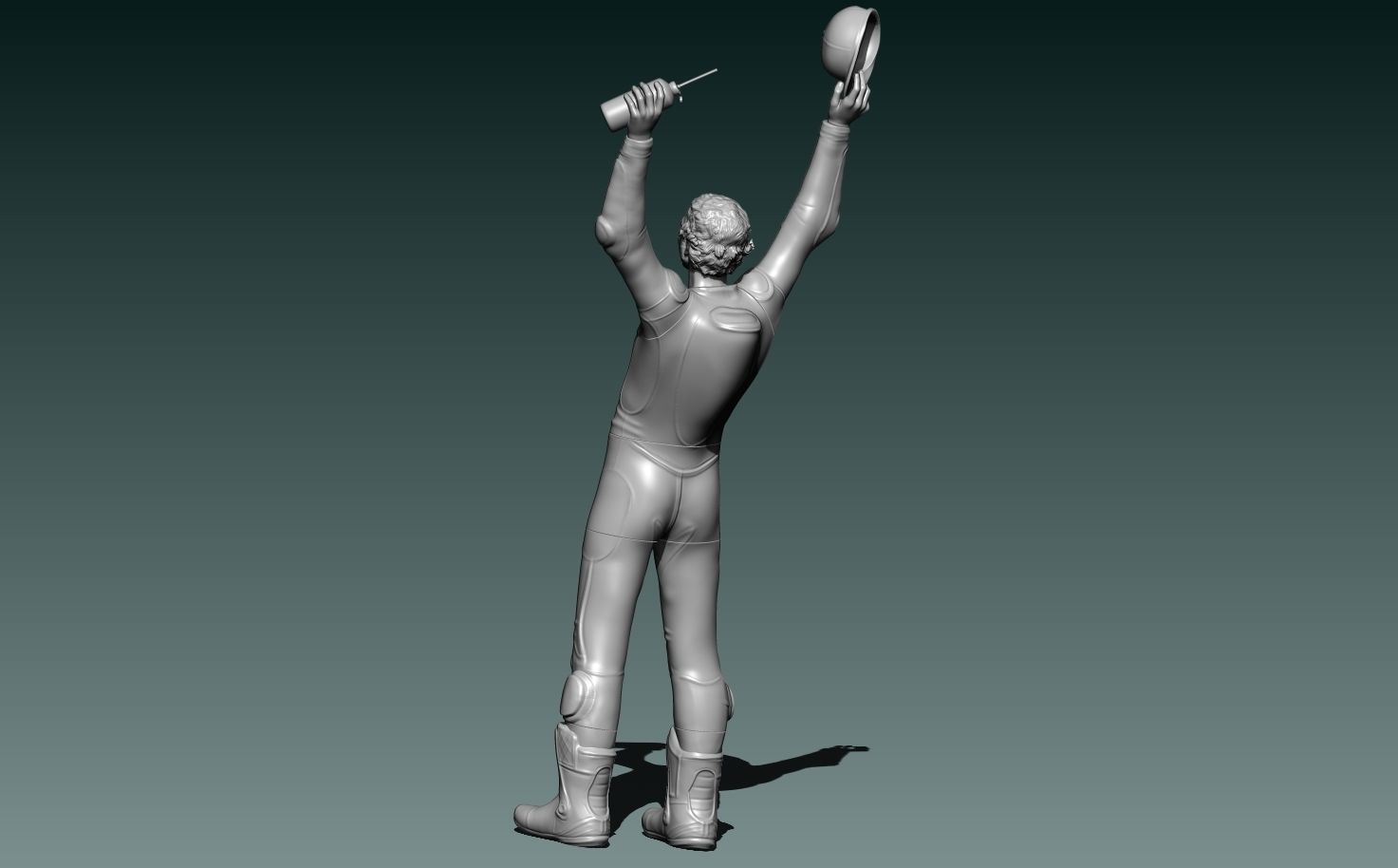 Valentino Rossi Champion 3D print model_6