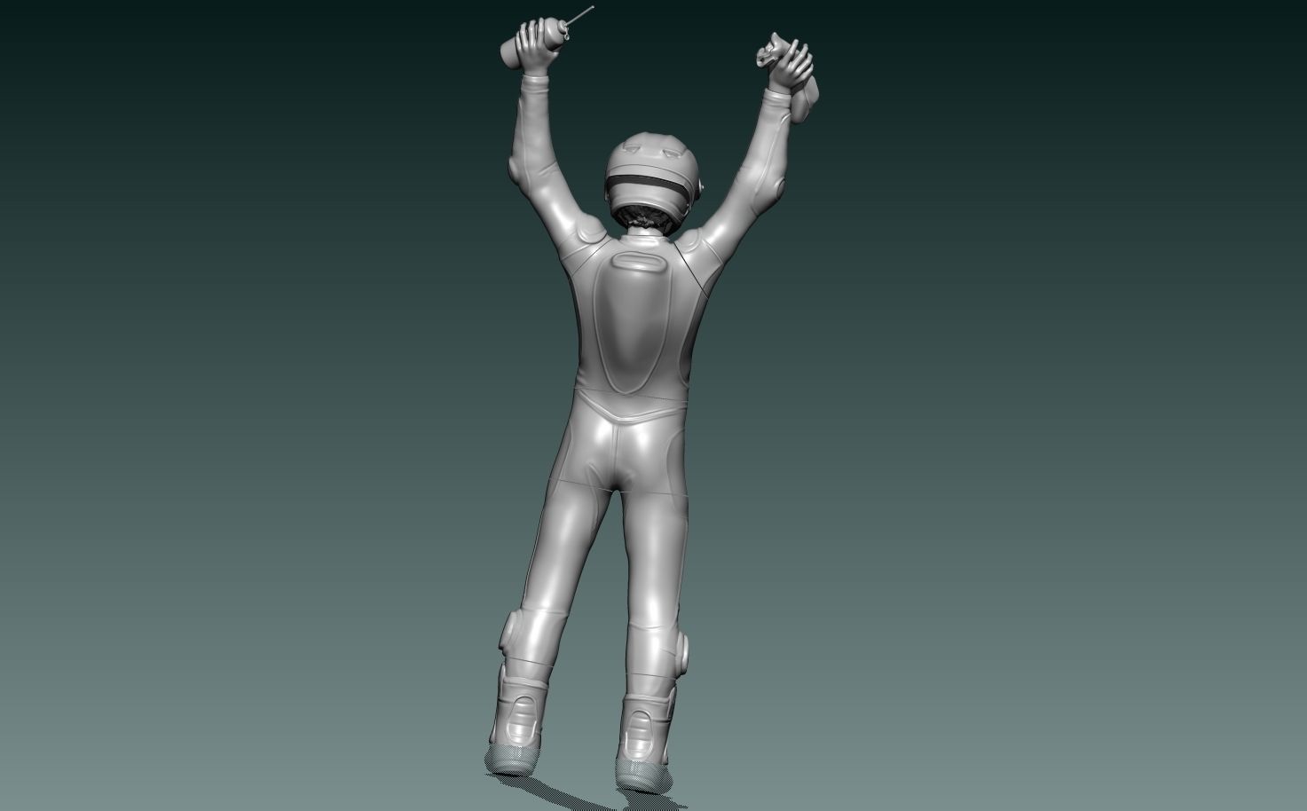 Valentino Rossi Champion 3D print model_5