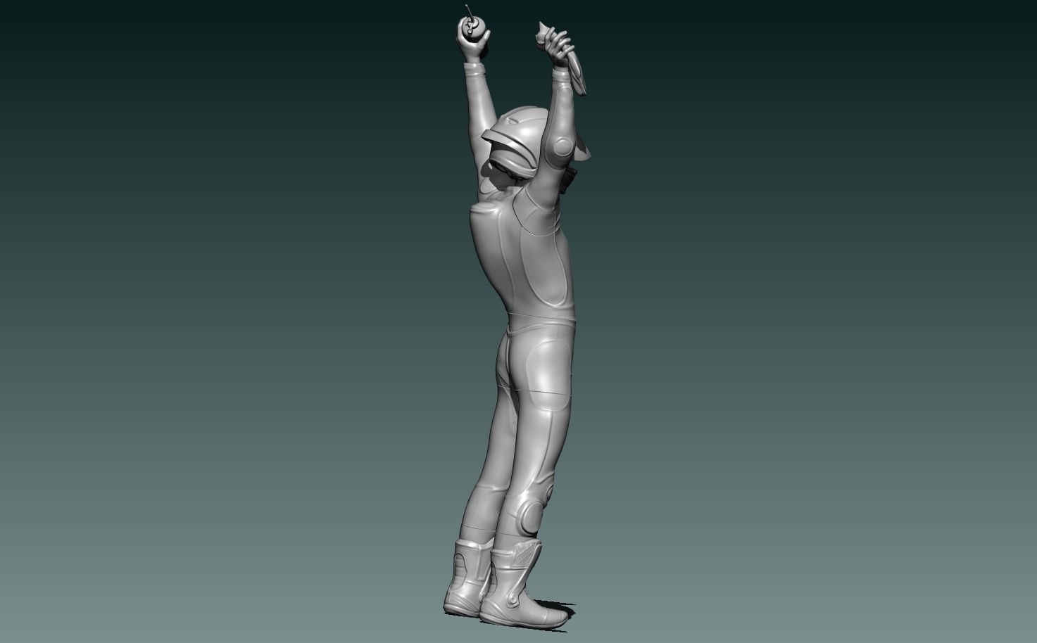 Valentino Rossi Champion 3D print model_4