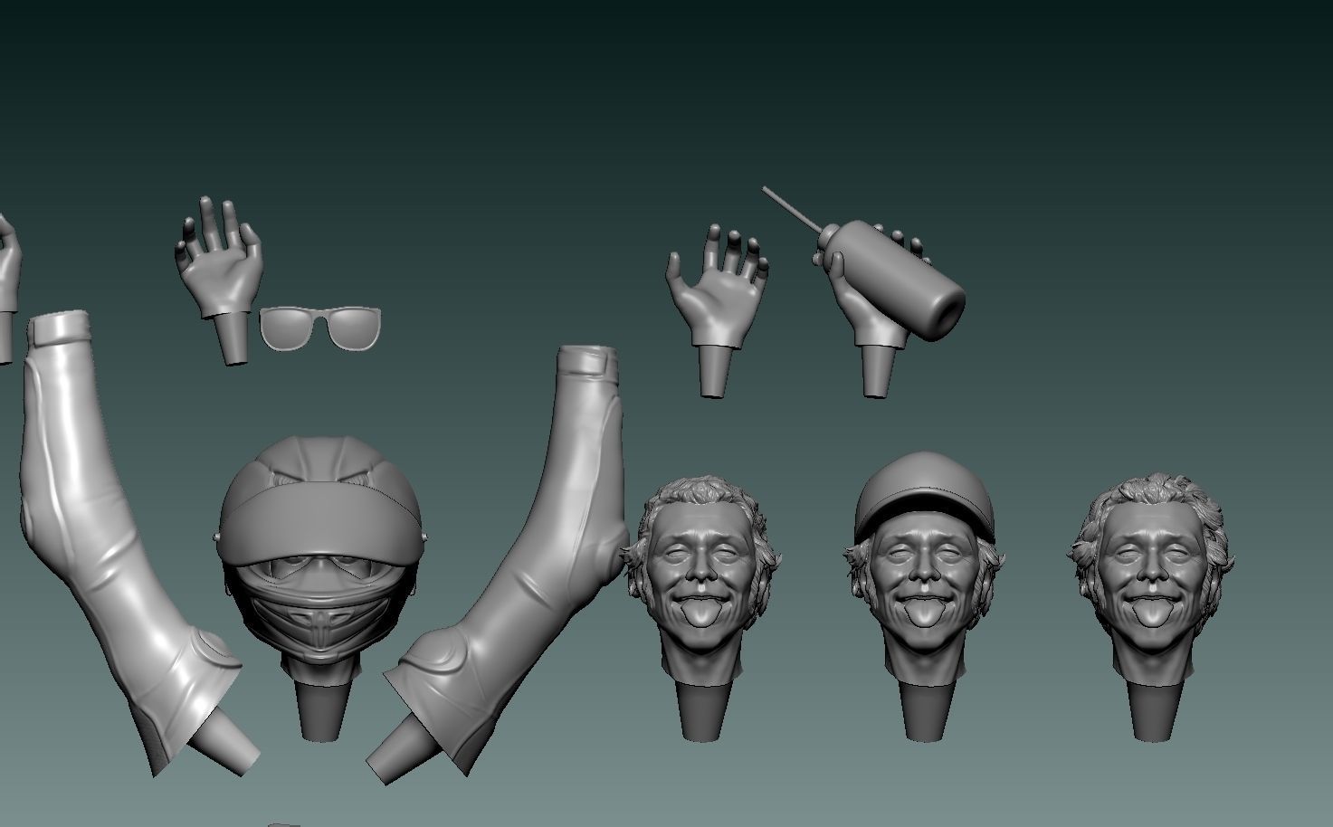 Valentino Rossi Champion 3D print model_13