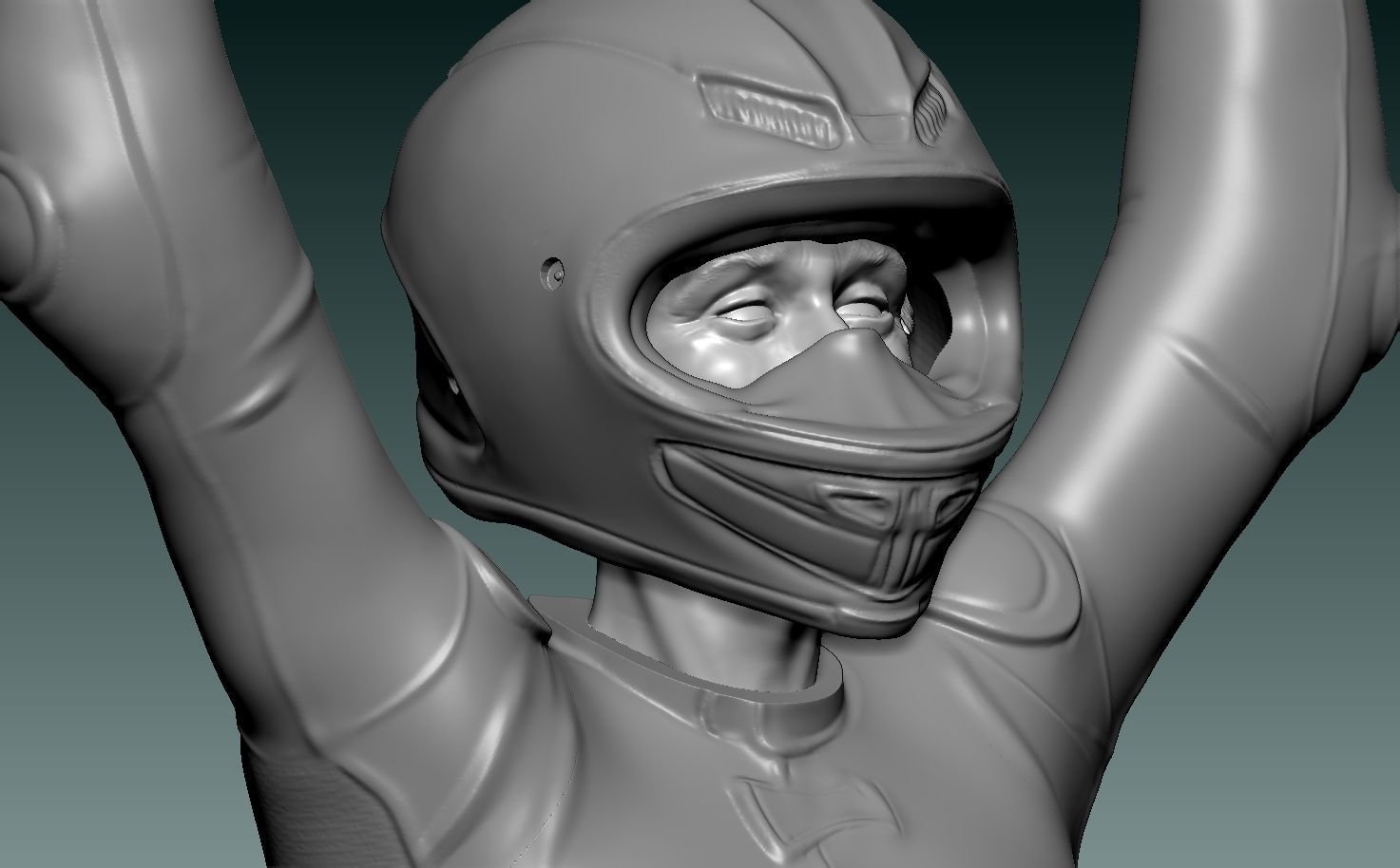 Valentino Rossi Champion 3D print model_23