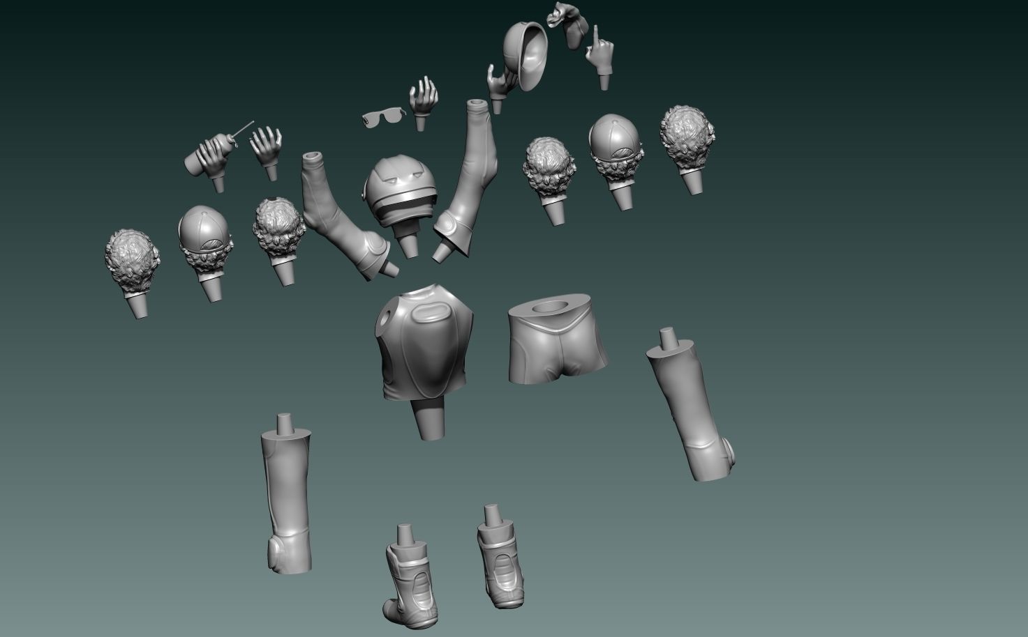 Valentino Rossi Champion 3D print model_10