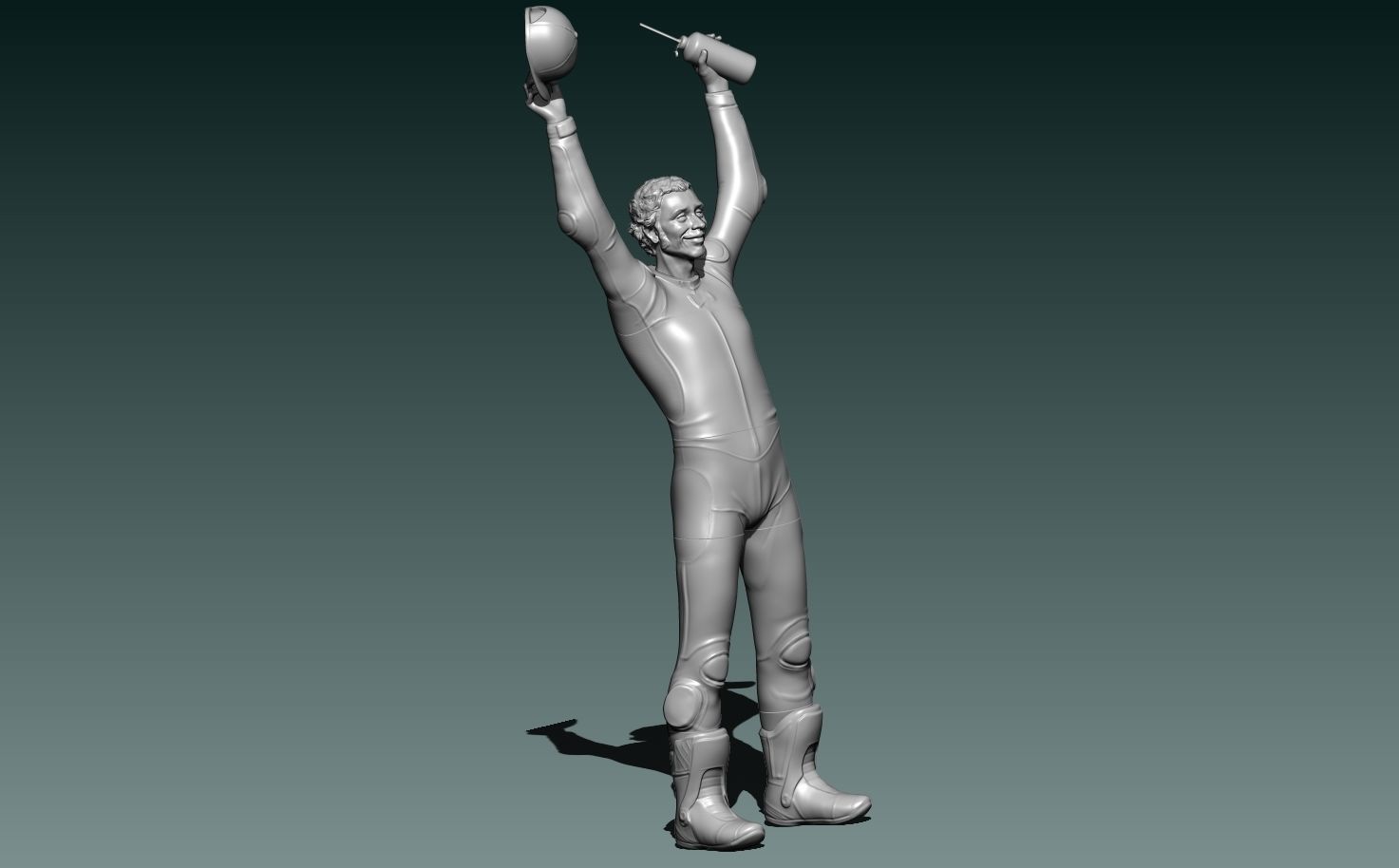 Valentino Rossi Champion 3D print model_2