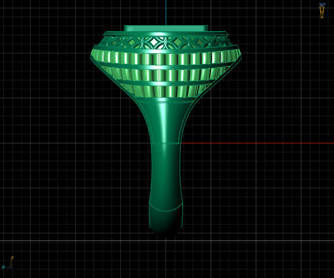 Gents Ring - Mens Ring STL READY FILES With 3DM Files 3D model 3D print model_3