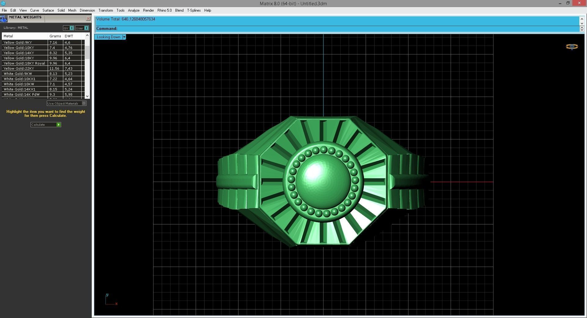 Gents Ring - Mens Ring STL READY FILES With 3DM Files 3D model 3D print model_5