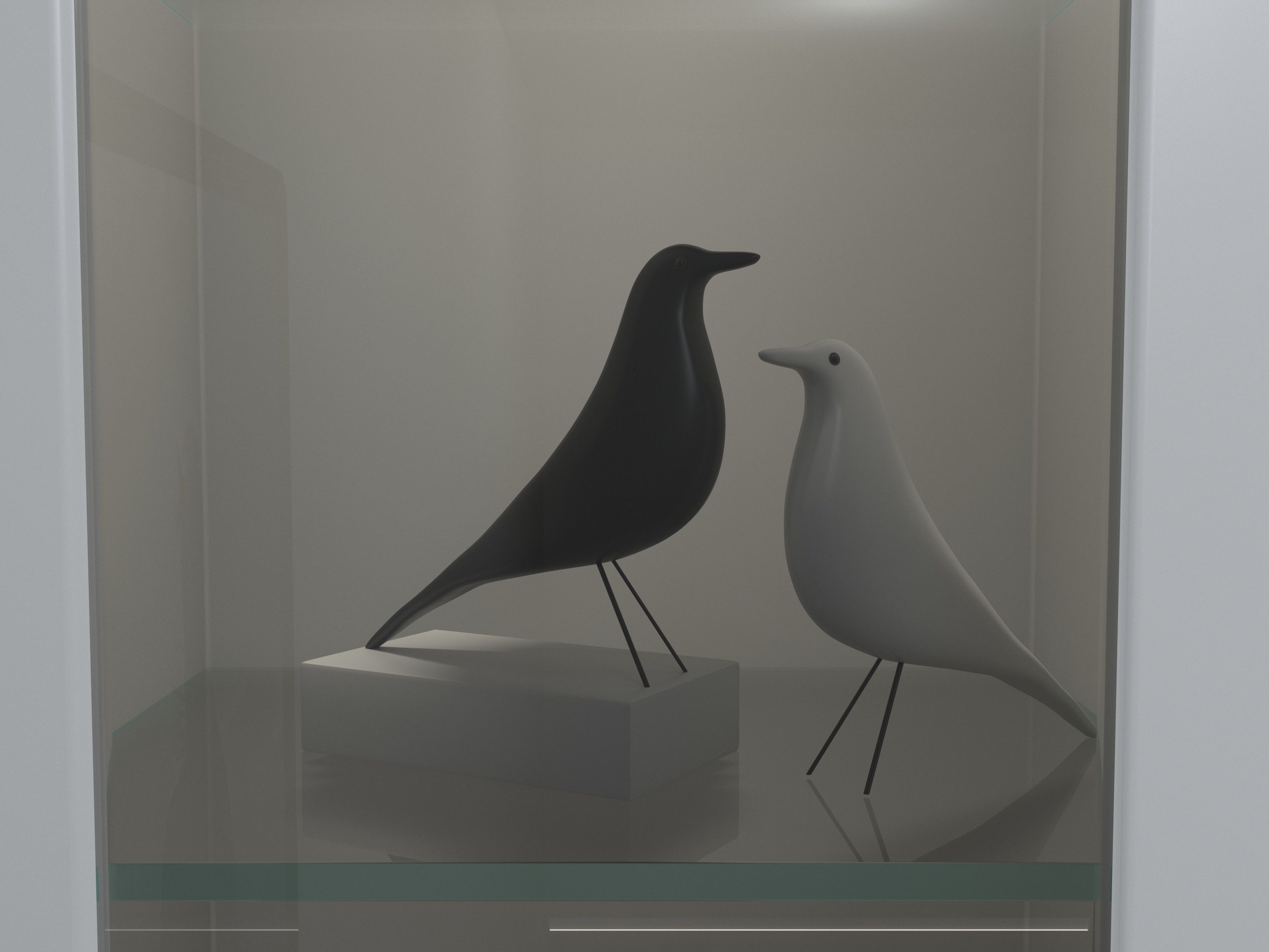 Study Room 3D model_5