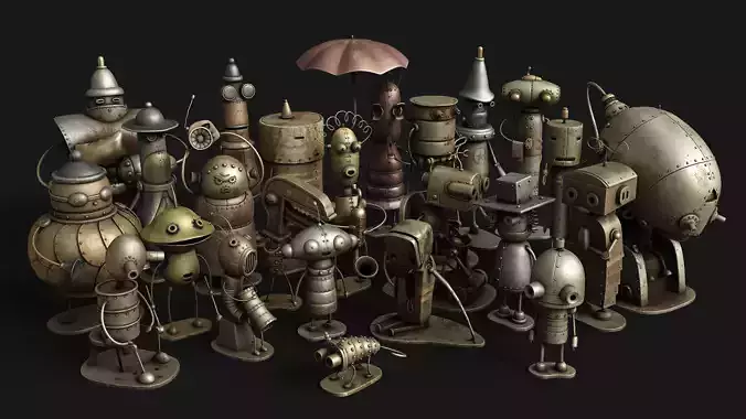 Machinarium Anniversary Edition 3D model
