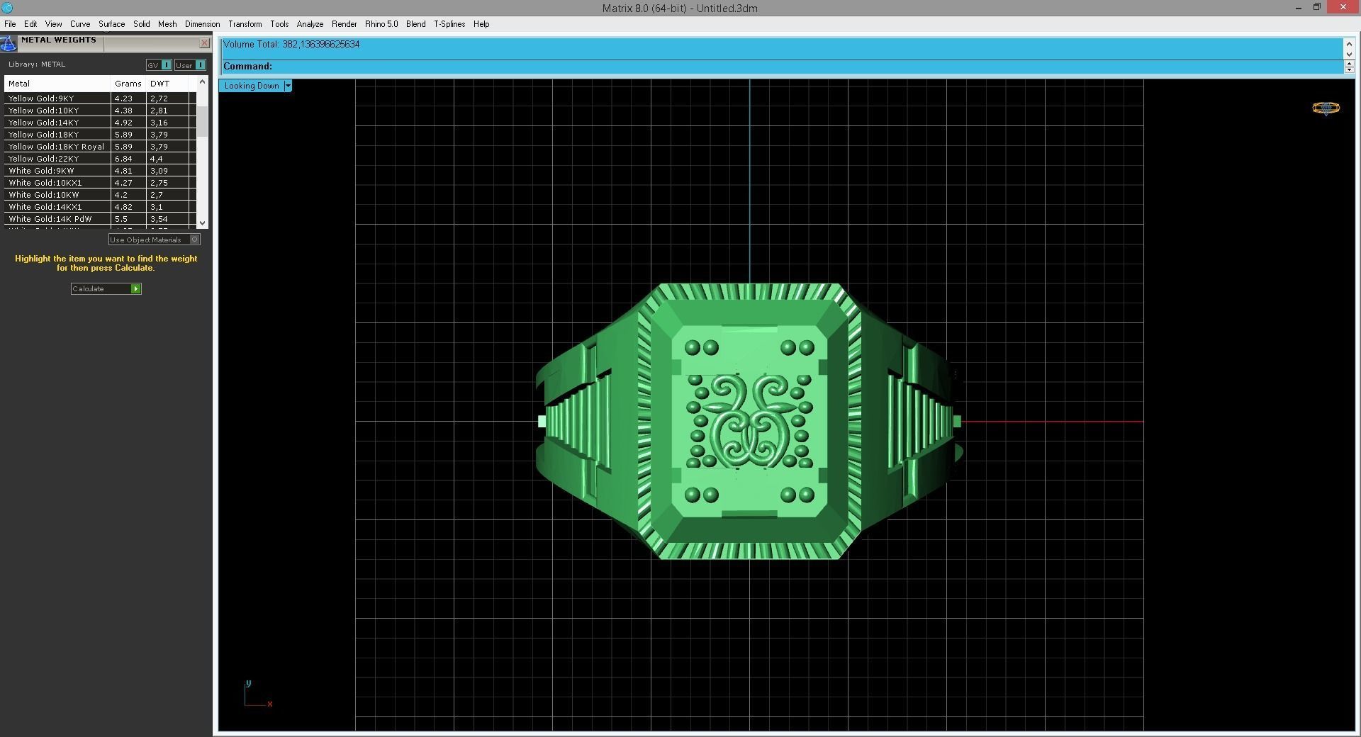 Gents Ring - Mens Ring STL READY FILES With 3DM Files 3D model 3D print model_5