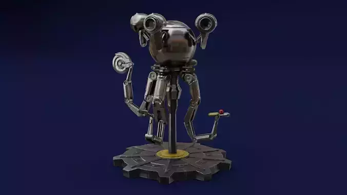 Fallout Codsworth 3D print model