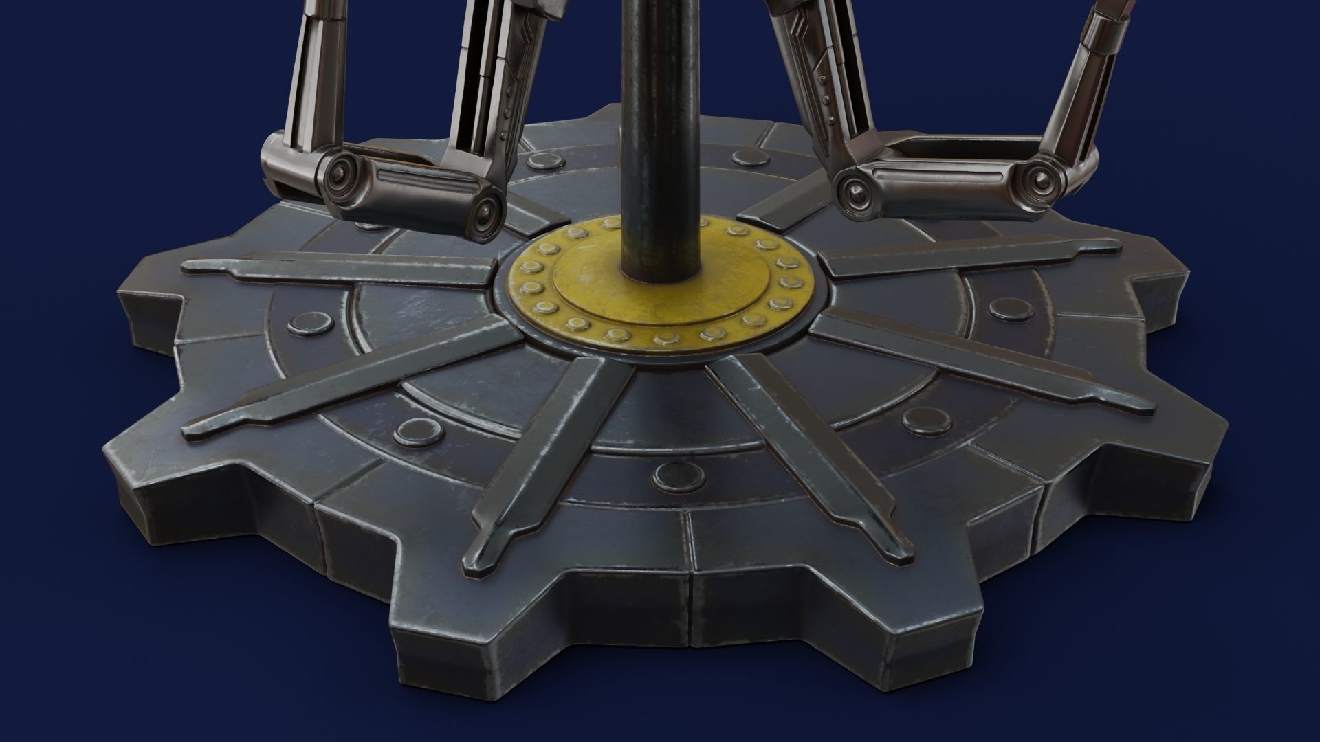 Fallout Codsworth 3D print model_6