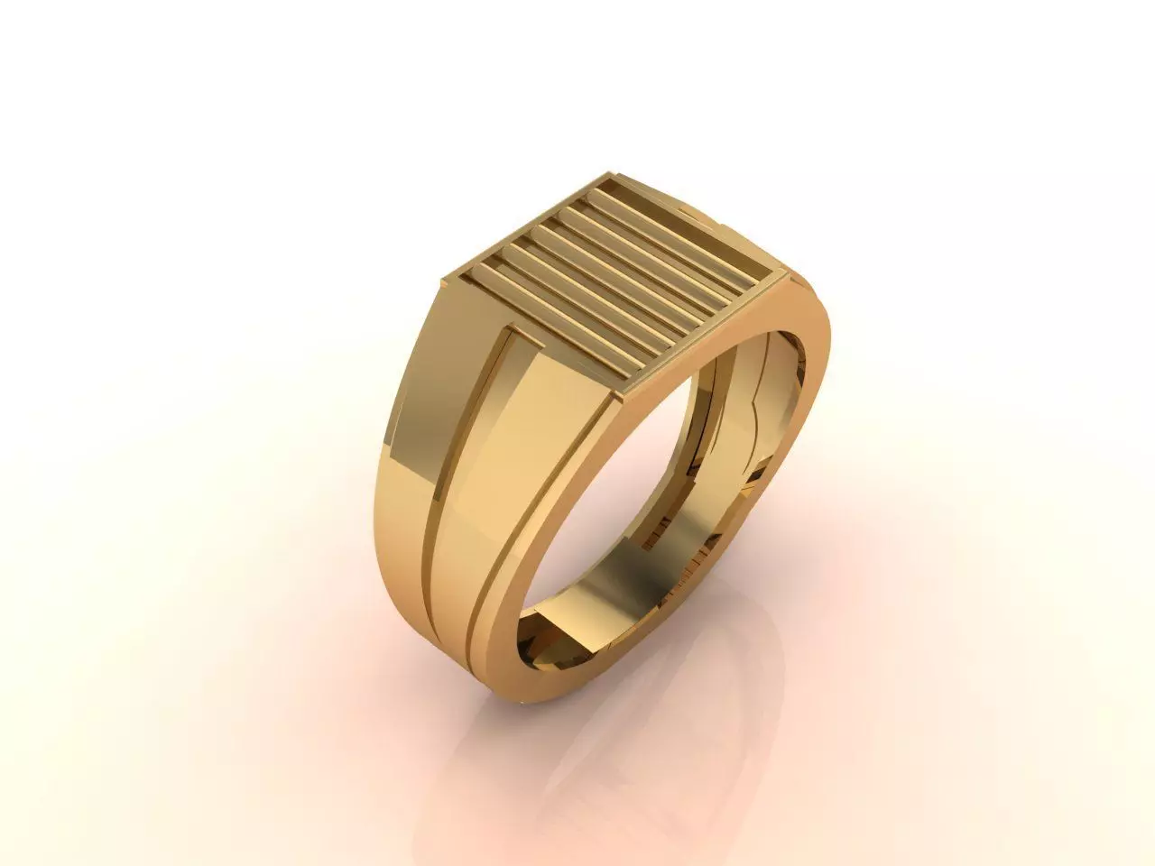 Gents Ring - Mens Ring STL READY FILES With 3DM Files 3D model 3D print model_0