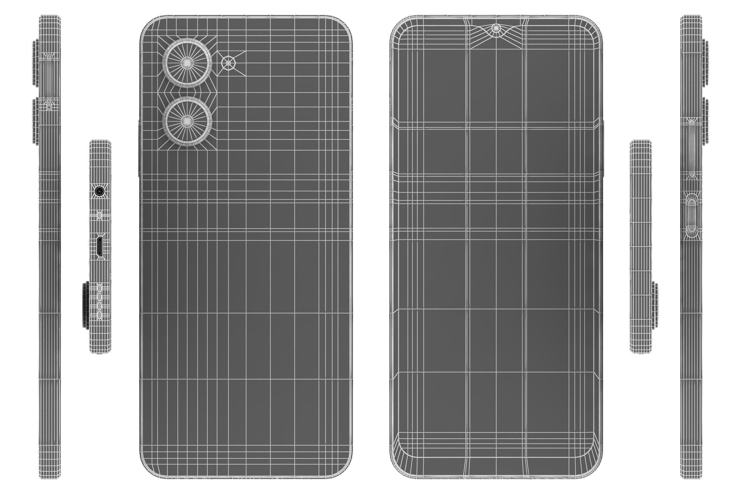 Realme C33 Green 3D model_16