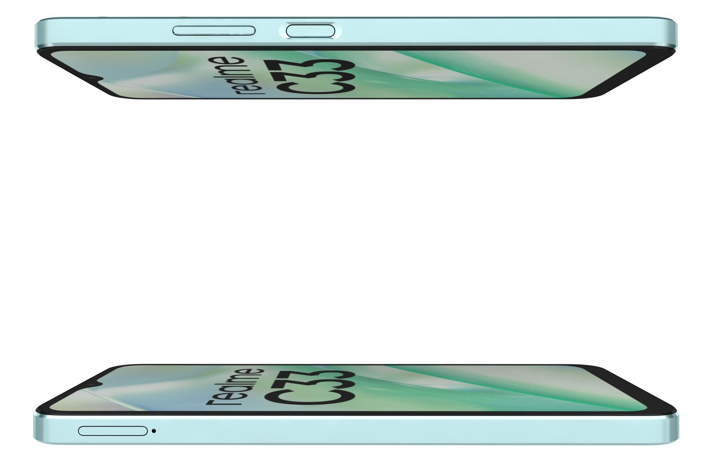 Realme C33 Green 3D model_11