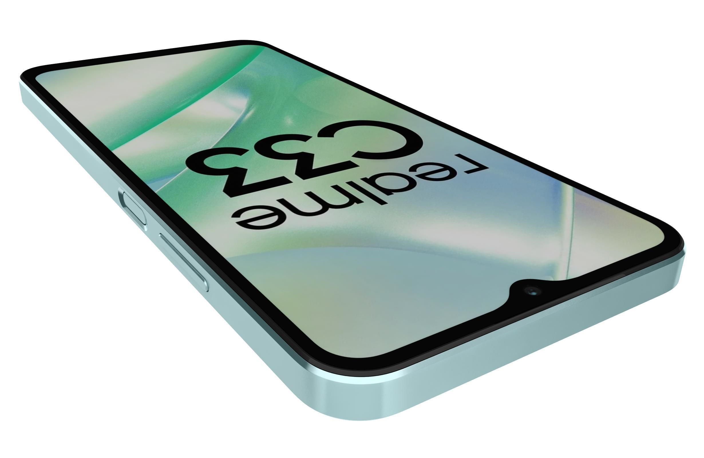Realme C33 Green 3D model_13