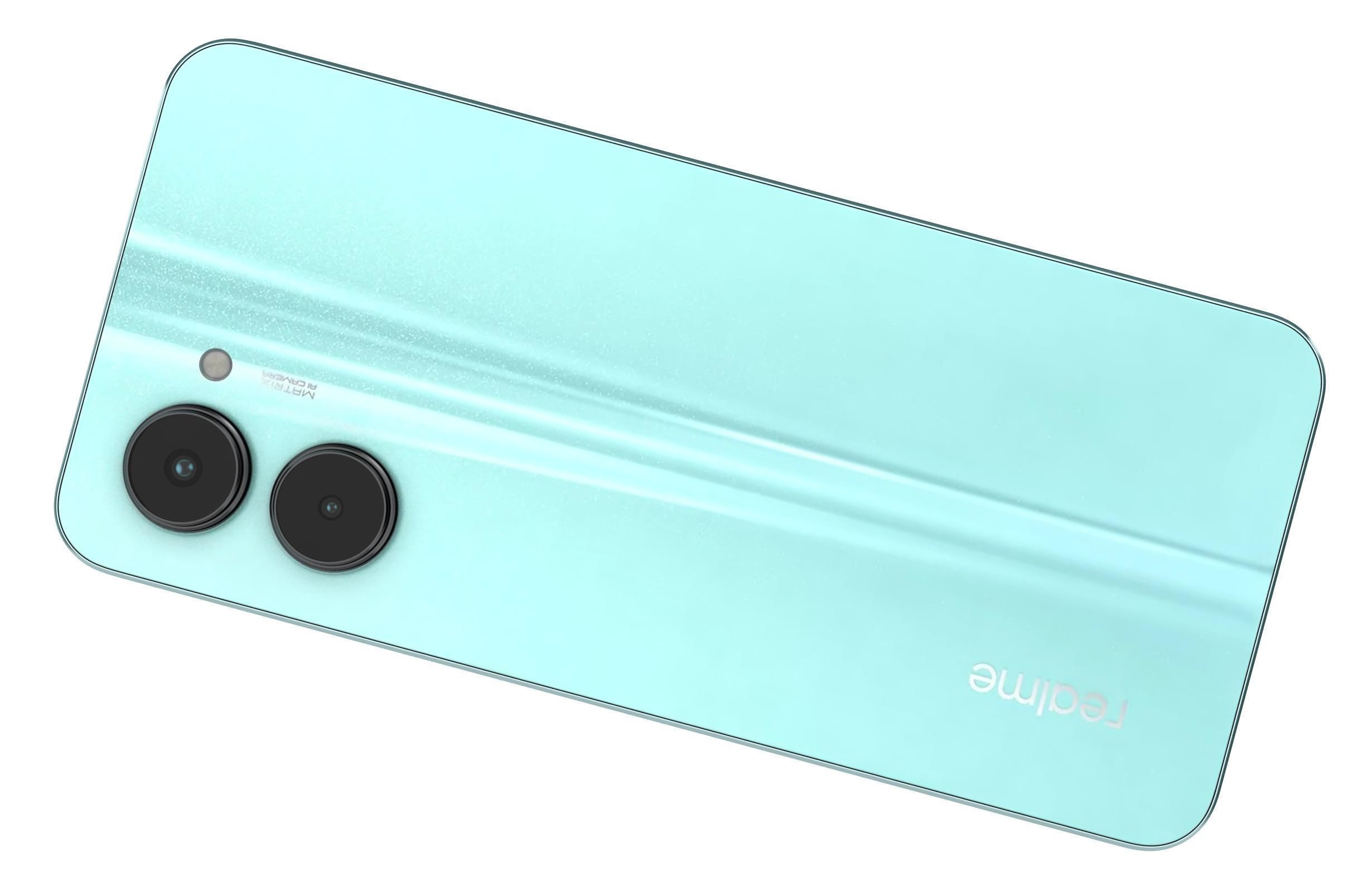 Realme C33 Green 3D model_10