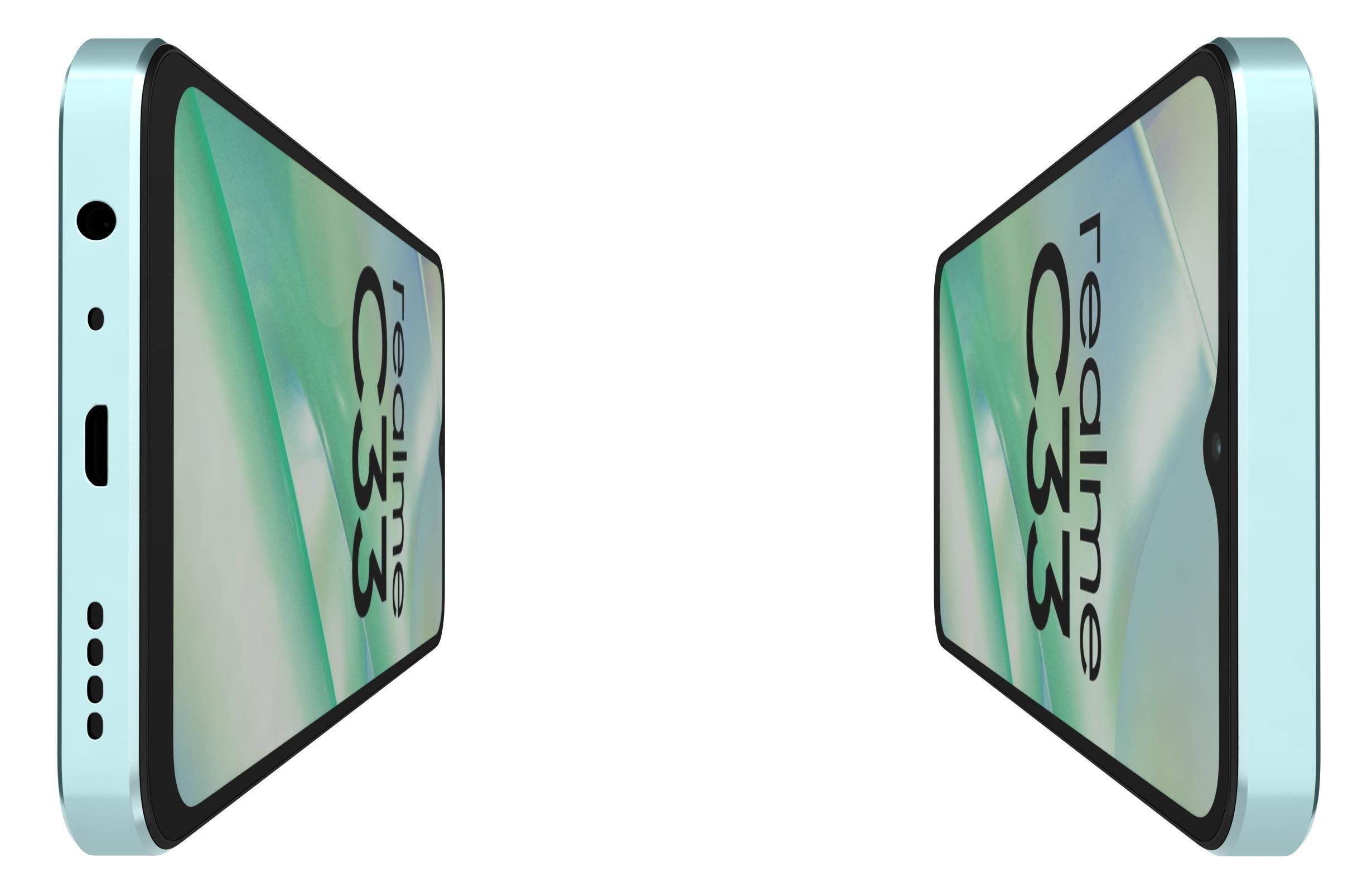 Realme C33 Green 3D model_8