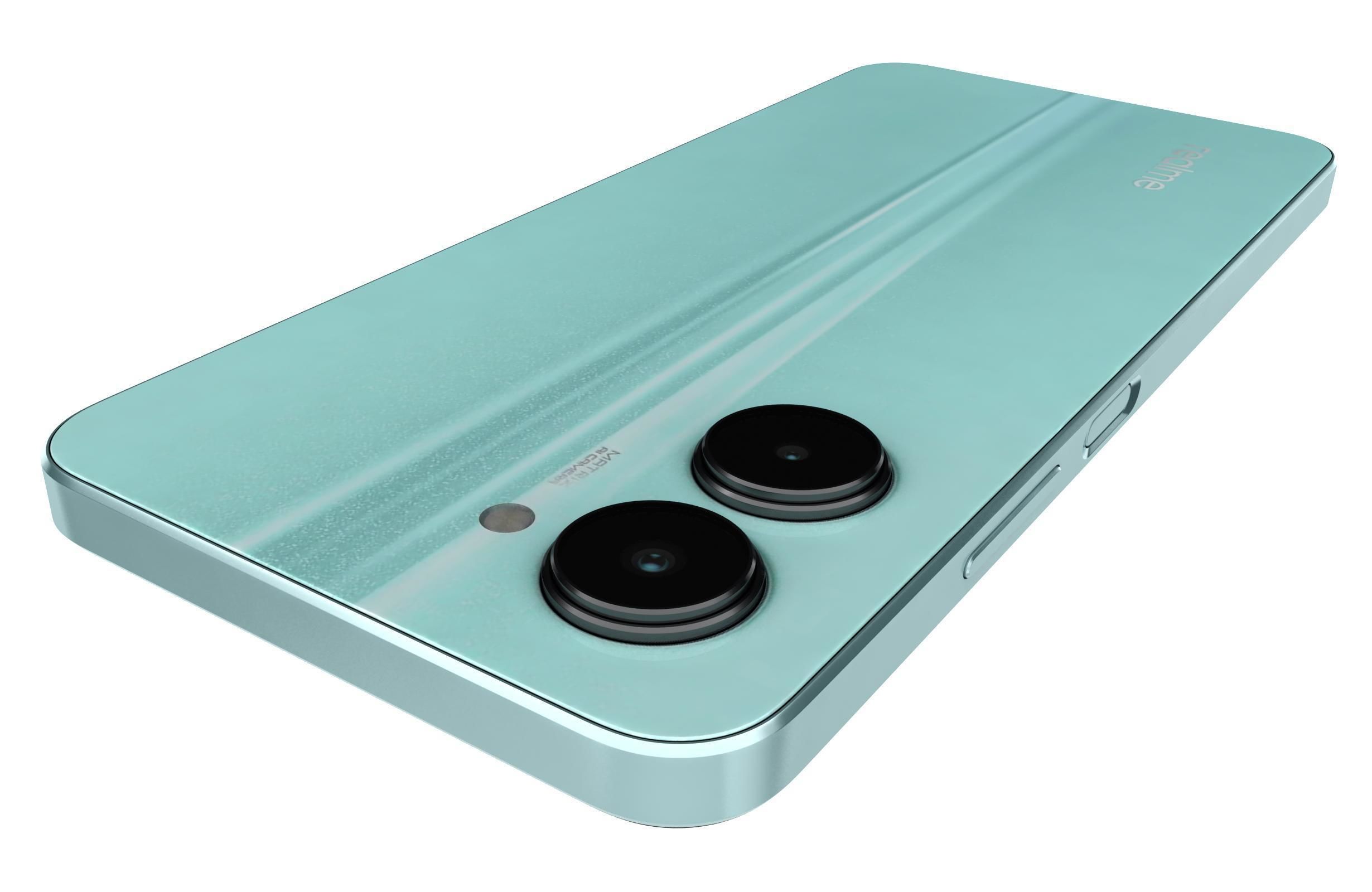 Realme C33 Green 3D model_15