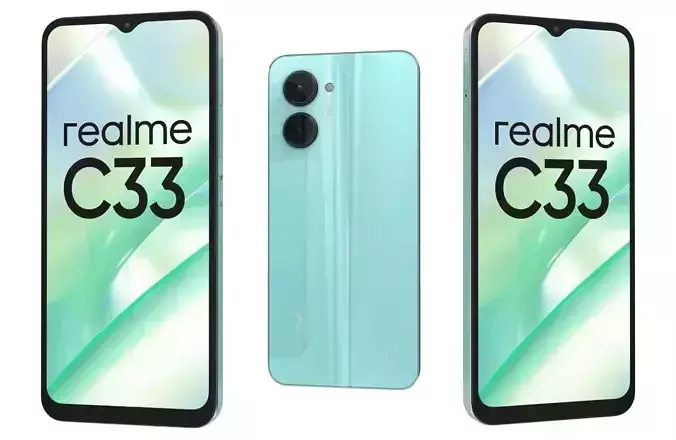 Realme C33 Green