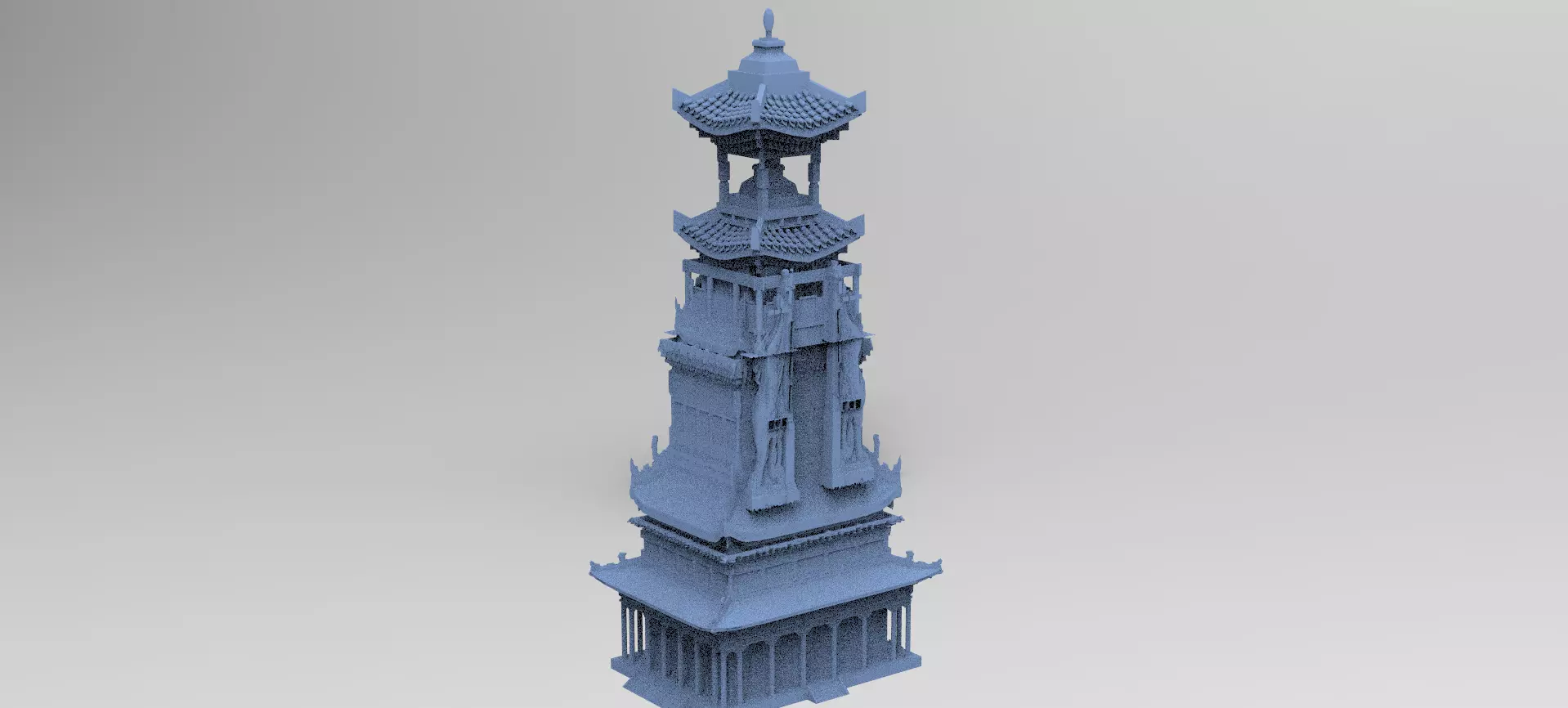 Warlord Tower  3D model_0