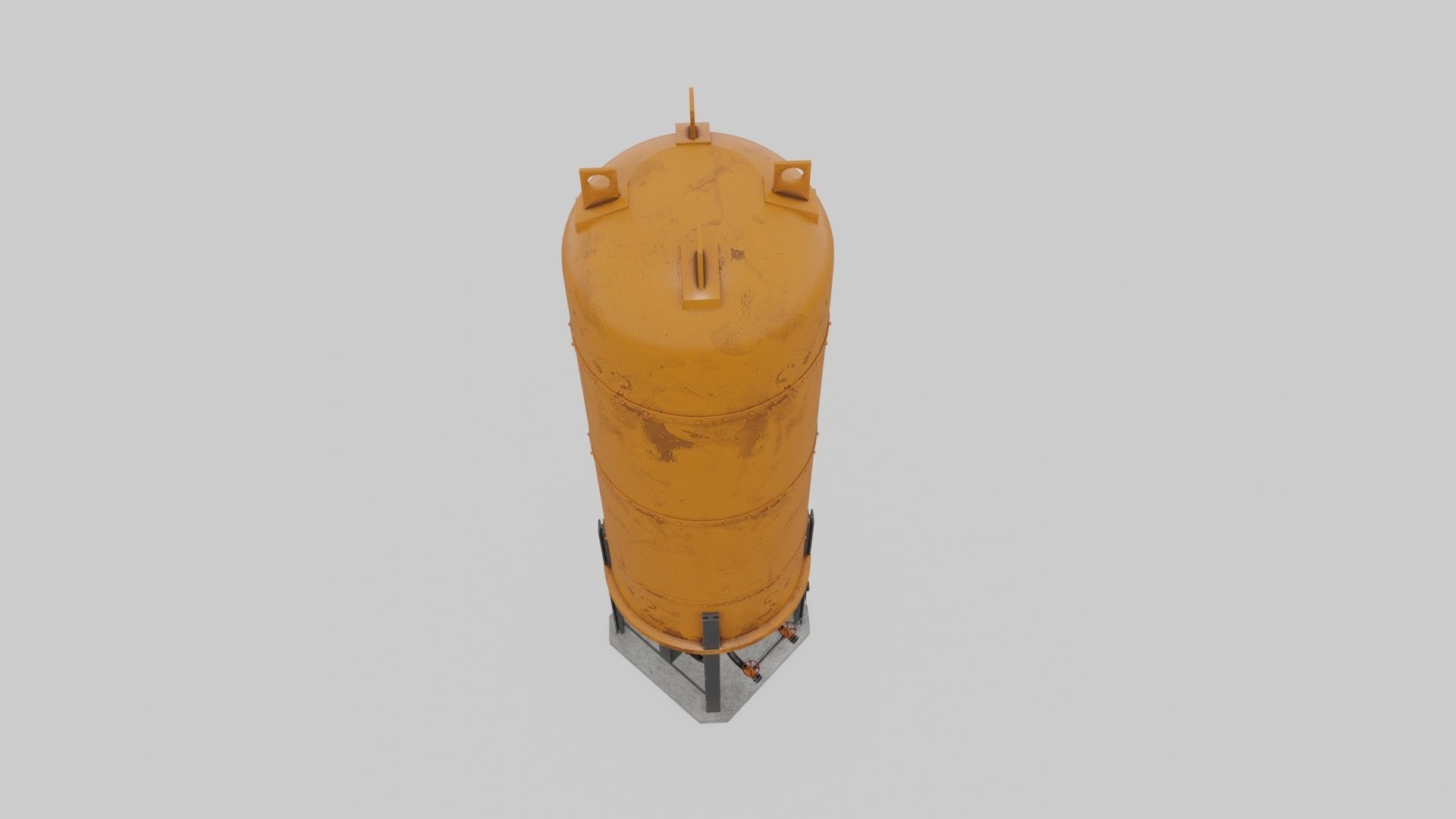 Liquid storage Low-poly 3D model_12