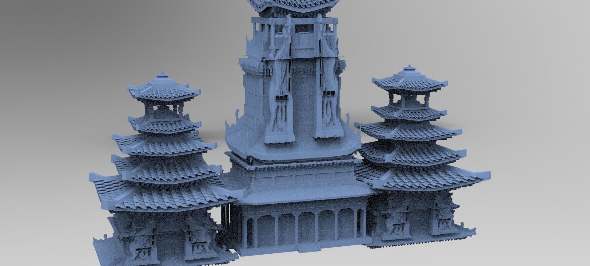 Warlord Tower 2 designs  3D model_1