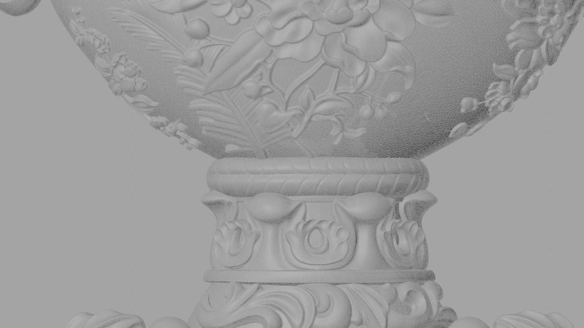 CNC Wall Panel Sculpted Ornament vol 5 3D print model_5