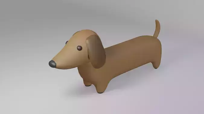 Velu the dachshund  