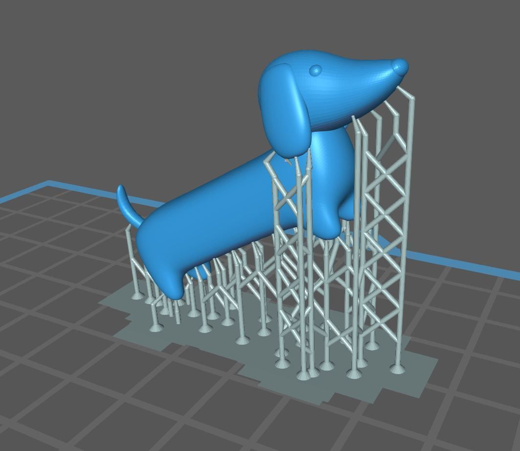 Velu the dachshund Free 3D print model_1