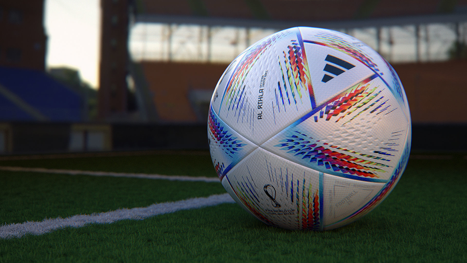 FIFA WORLD CUP 2022 Official Match Ball 3D model_6