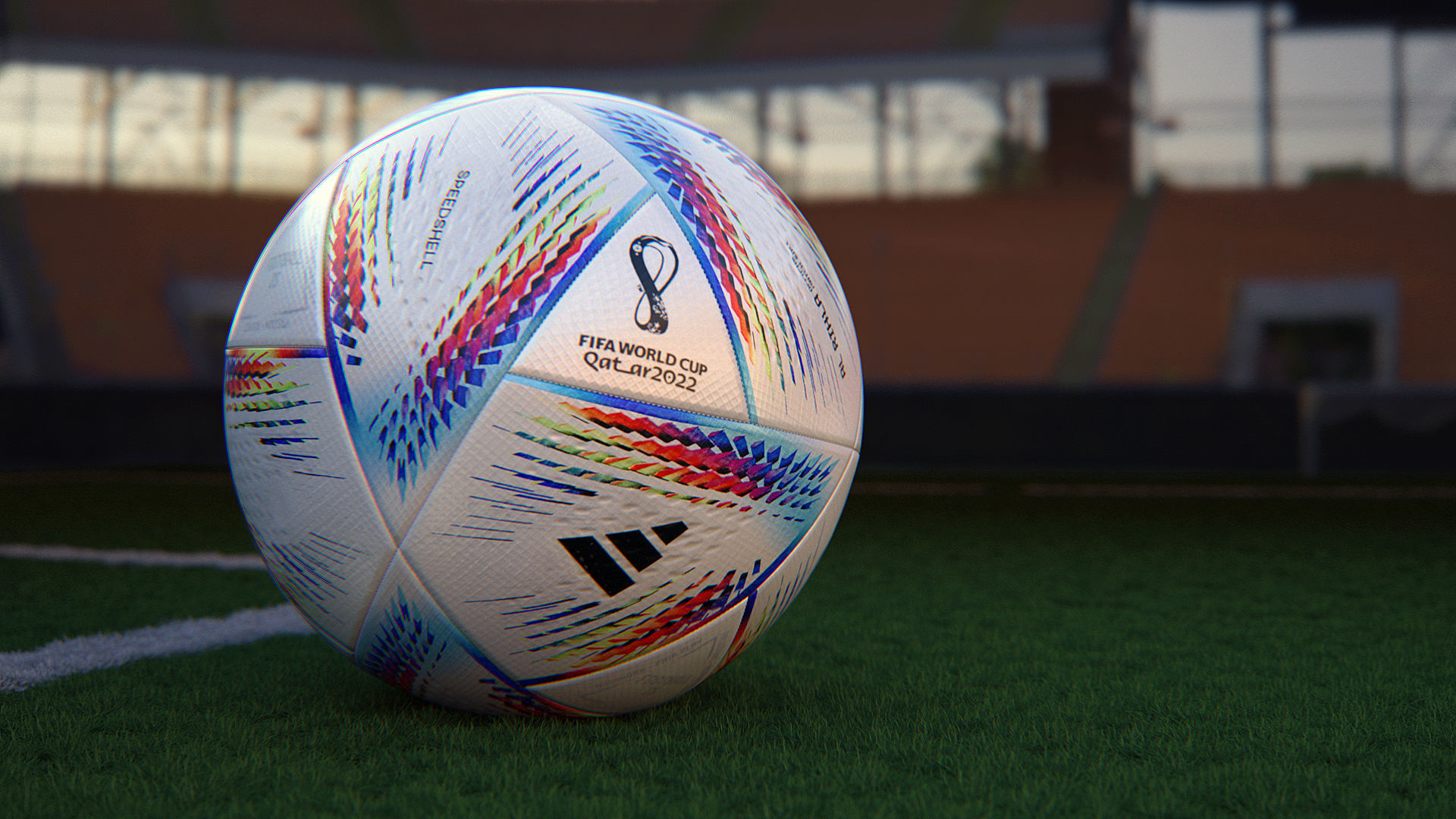 FIFA WORLD CUP 2022 Official Match Ball 3D model_3
