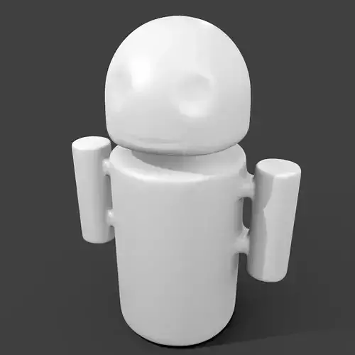 Android Printable Model 3D print model