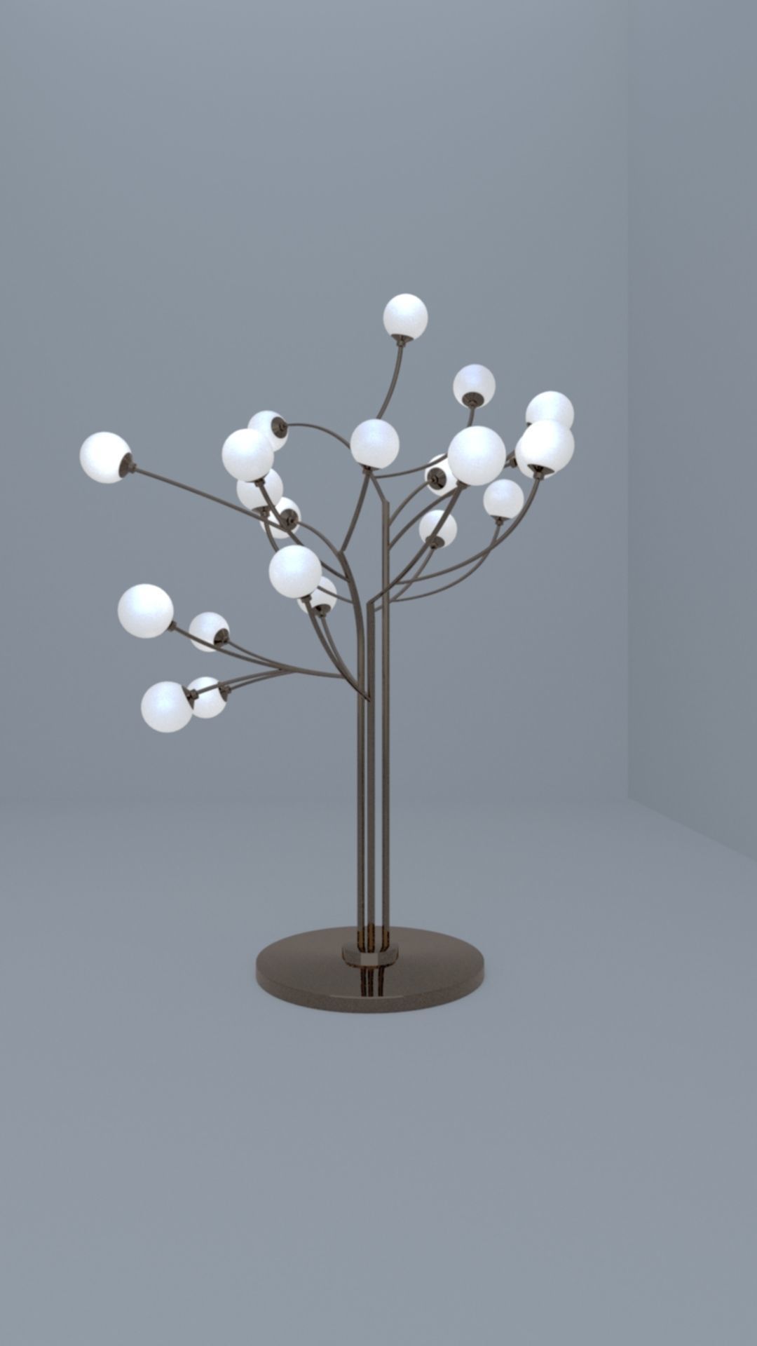 tree lamp 3D model_6