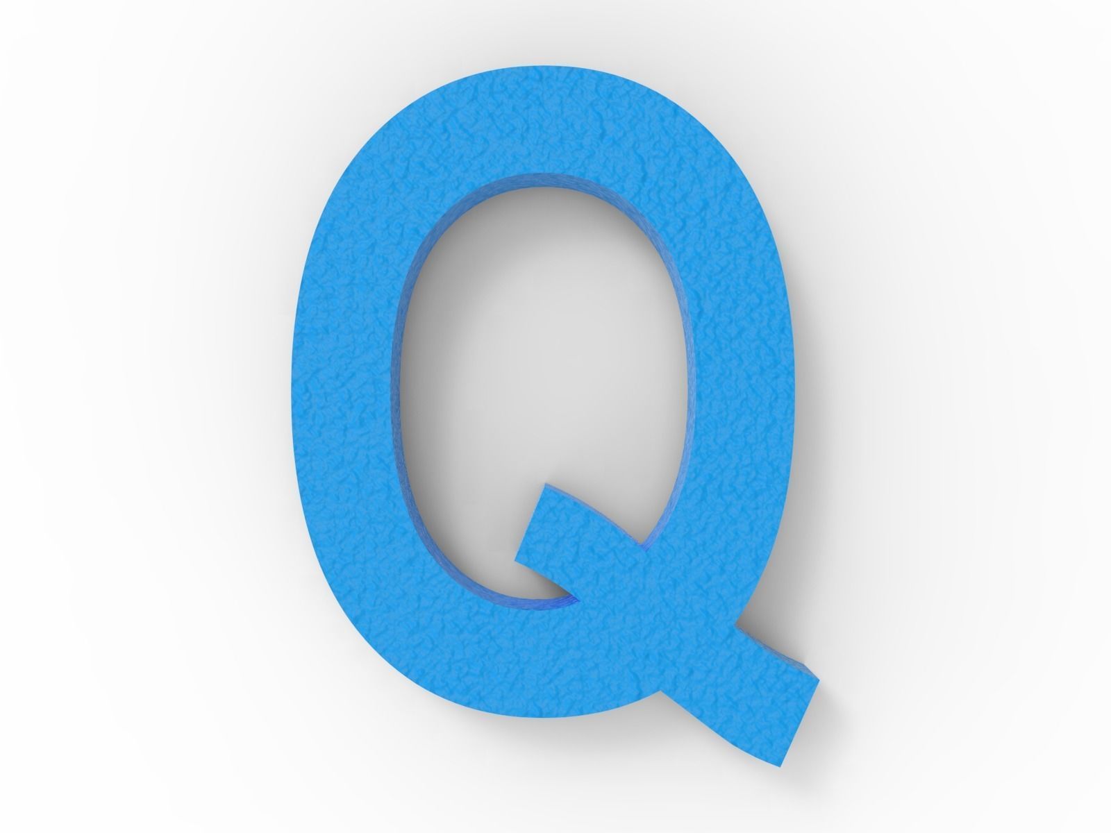 3D Printable English Alphabets -A-Z - Arial Font - 20mm 3D print model_19