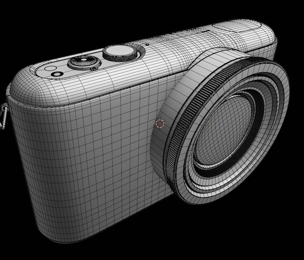 Camera 3D Model  Blender 3D model_13