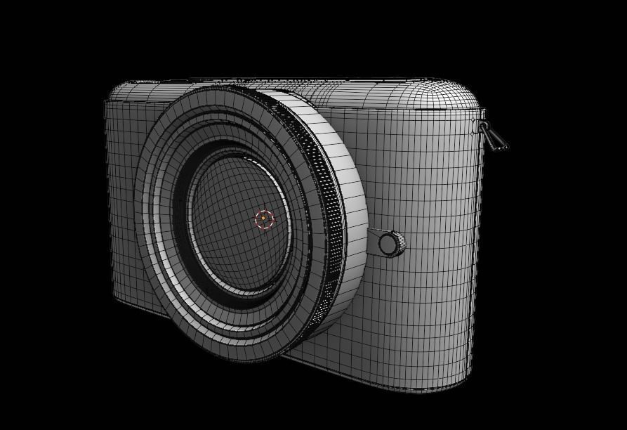 Camera 3D Model  Blender 3D model_10