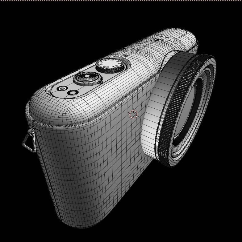 Camera 3D Model  Blender 3D model_6