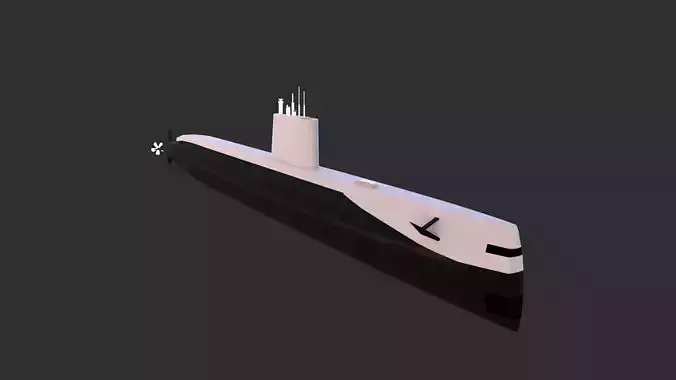 USS Nautilus 3D model