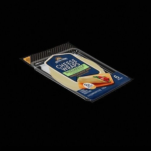 Sliced Mozzarella 3D model 5